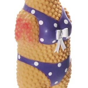 Charming Pet Products Squawkers Henrietta Dog Toy Chicken Multi-Color Small