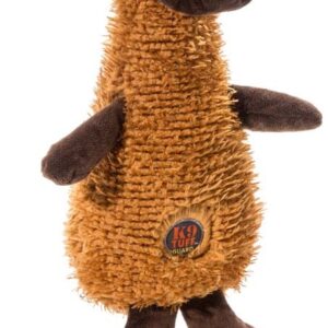 Charming Pet Products Scruffles Moose Plush Dog Toy Brown Large