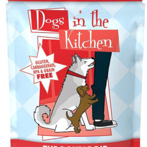 Dogs In The Kitchen Dog The Double Dip with Beef & Wild-Caught Salmon Au Jus 2.8oz. Pouch (Case Of 12)