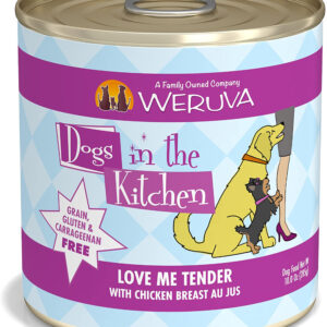Dogs In The Kitchen Love Me Tender with Chicken Breast Au Jus 10oz. (Case Of 12)