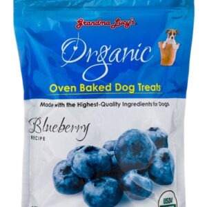 Grandma Lucys Dog Organic Baked Blueberry Treat 14 Oz