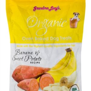 Grandma Lucys Dog Organic Baked Banana Treat 14 Oz