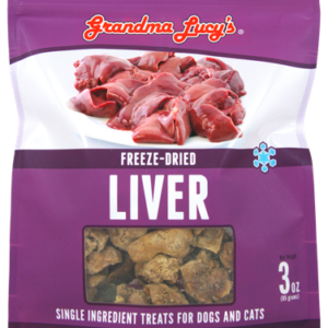 Grandma Lucys Dog Freeze Dried Liver Treat 3 Oz..