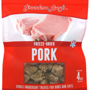 Grandma Lucys Dog Freeze Dried Pork Treat 4 Oz..