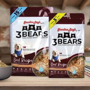 Grandma Lucys Dog 3 Bears Beef 1Lb
