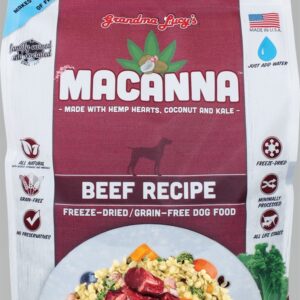 Grandma Lucys Dog Freeze Dried Mac Grain Free Beef 8 Lbs.
