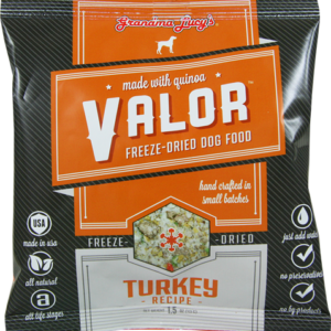 Grandma Lucys Dog Valor Freeze-Dried, Grain Free Turkey Quinoa 10 Lbs.