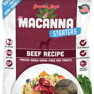 Grandma Lucys Dog Macanna Freeze Dried Beef Treat 6 Oz..