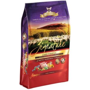 Zignature Dog 4lb.  Small Bite Lamb