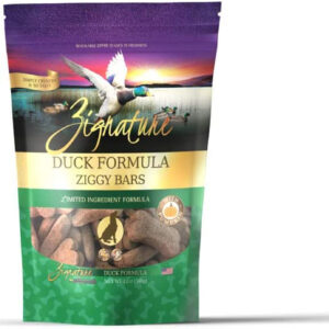 Zignature Dog Ziggy Bar Treat Duck 12oz.