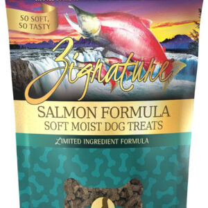 Zignature Dog 4oz. Salmon Soft   Moist Treat