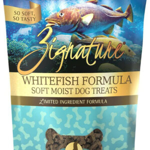 Zignature Dog 4oz. Whitefish Soft Moist Treat