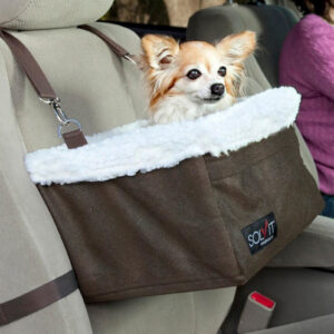 Solvit Products Standard Dog Booster Seat Brown Medium (Standard)