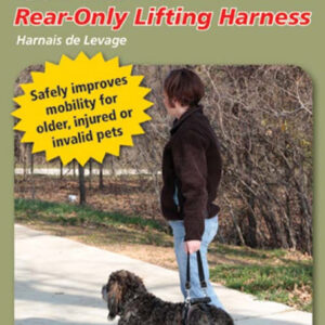 Solvit Products CareLift Dog Harness Rear Only Brown Medium