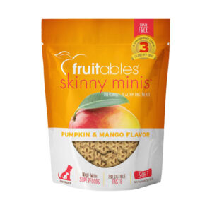 Fruitables Skinny Minis Soft Dog Treats
Pumpkin Mango, 1ea/5 oz