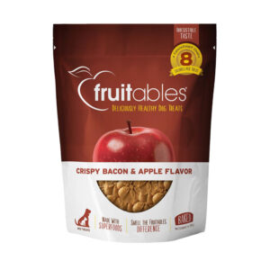 Fruitables Crunchy Baked Dog Treats
Crispy Bacon and Apple, 1ea/7 oz