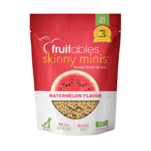 Fruitables Skinny Minis Soft Dog Treats
Watermelon, 1ea/5 oz