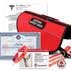 Emotional Support Animal Registration - Deluxe Package